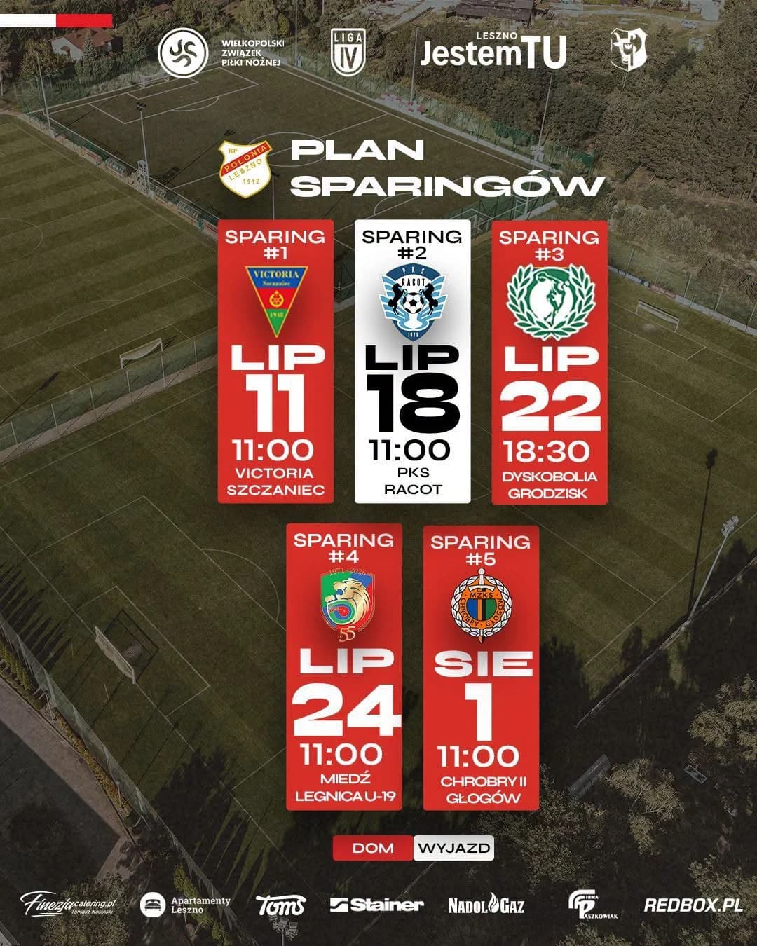 Polonia Leszno rozegra pięć sparingów przed nowym sezonem