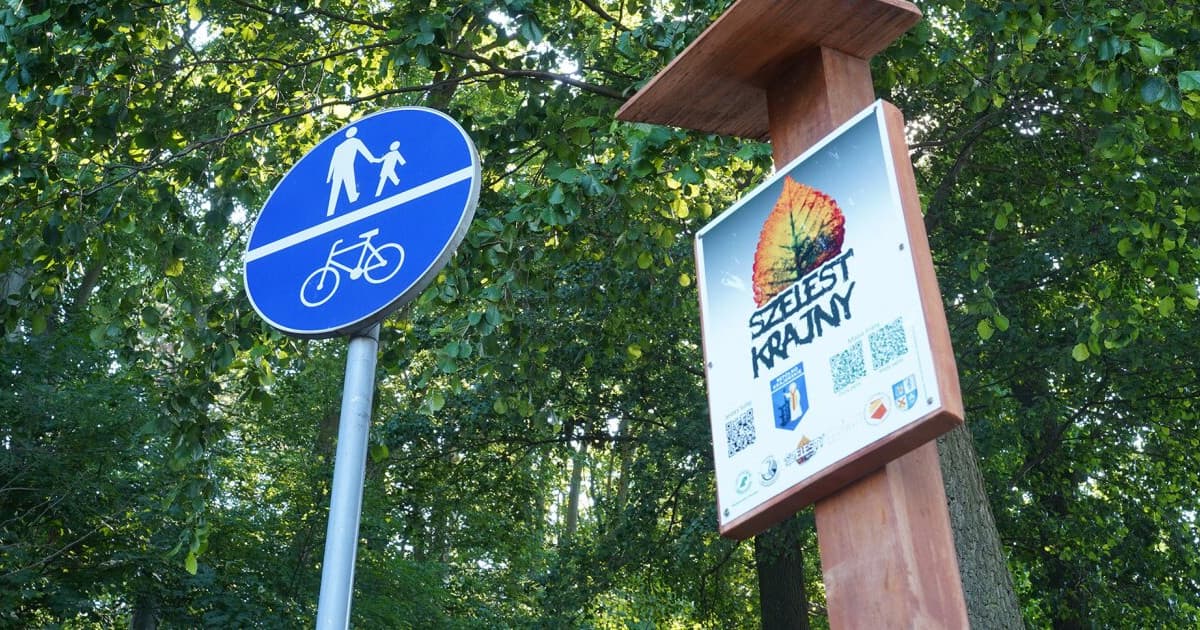 Sępólno Krajeńskie: Szelest Krajny - nowa ścieżka piesz