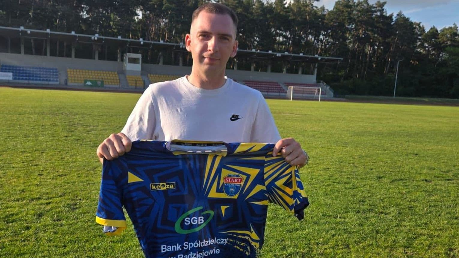Start Radziejów wzmacnia ofensywę. Patryk Kozłowski wraca do klubu