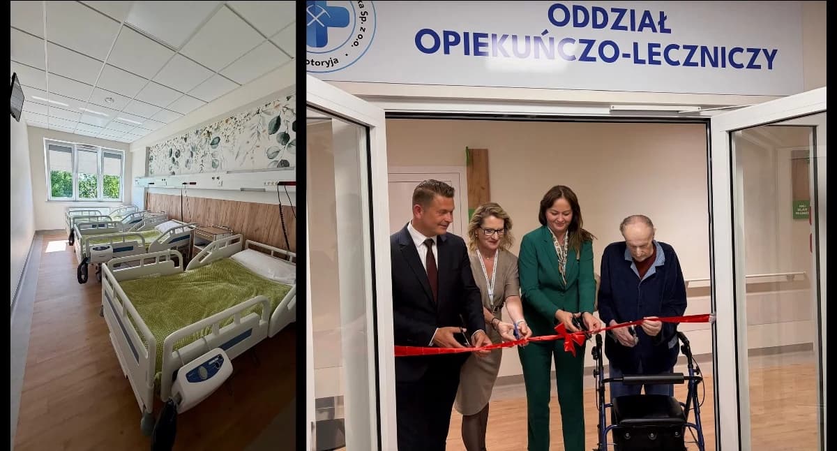 Szpital w Złotoryi otworzył nowoczesny Oddział Opiekuńczo-Leczniczy