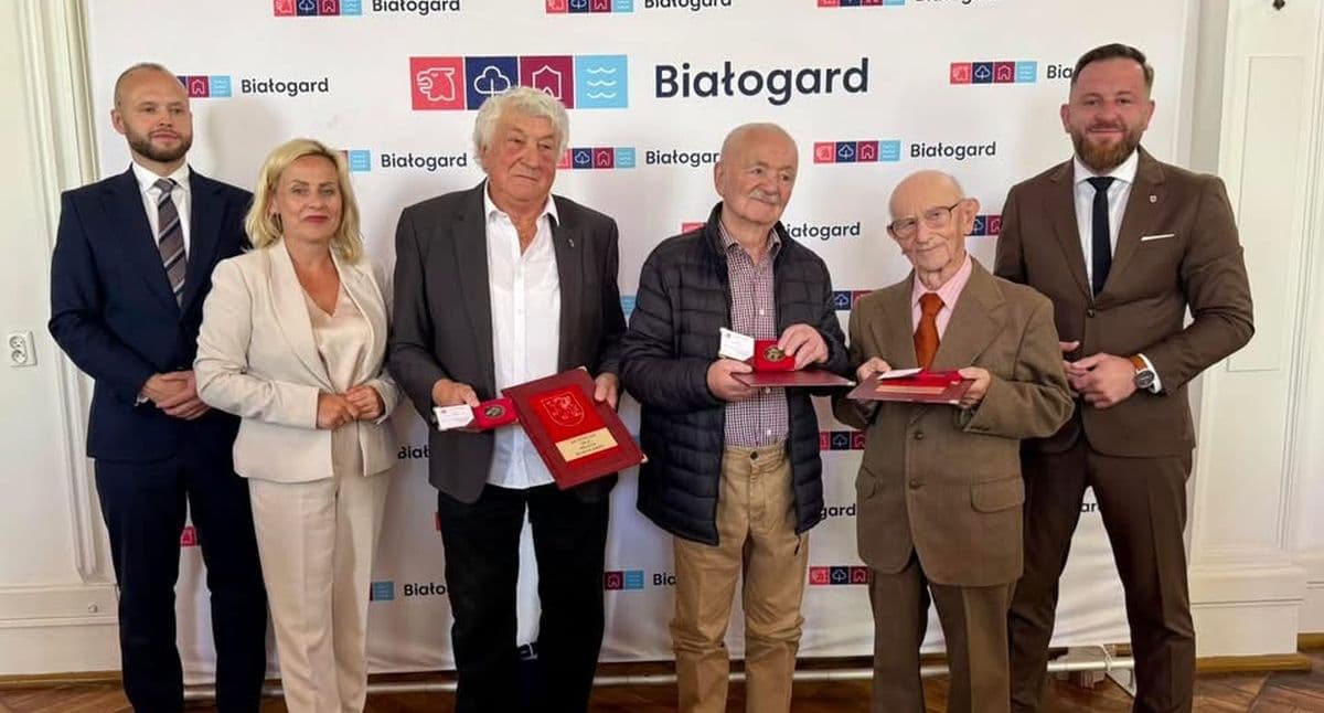 Uhonorowani medalem „Za zasługi dla miasta Białogard”