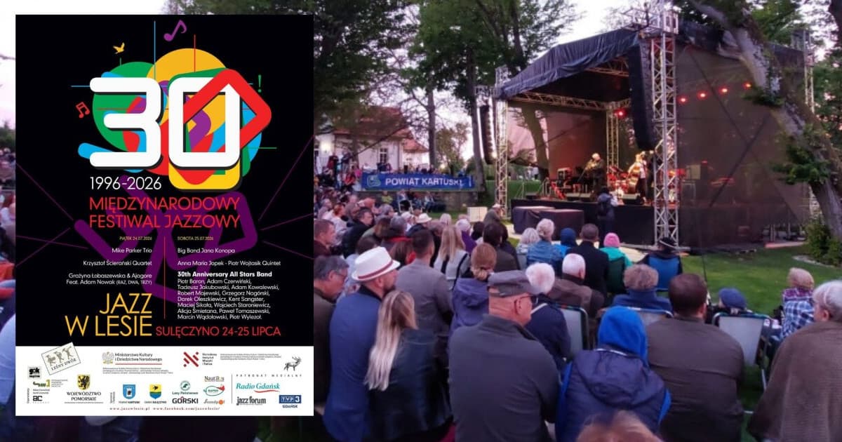 • W piątek rusza jubileuszowy 30. Jazz w Lesie. Czekają fantastyczne koncerty