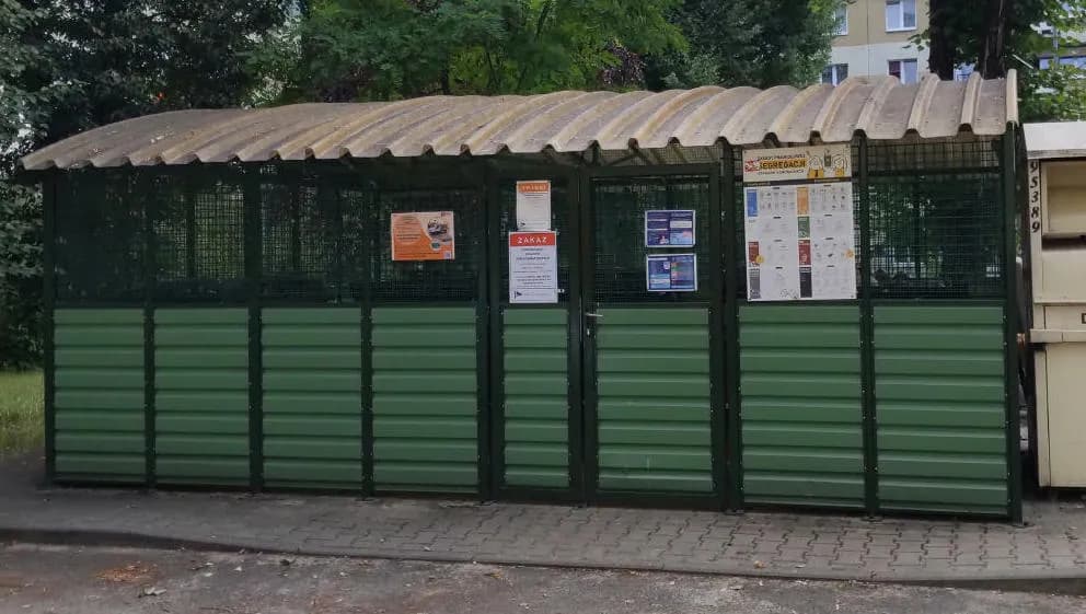 Wiaty śmietnikowe Spółdzielni Mieszkaniowej w Śremie są już zamykane na klucz