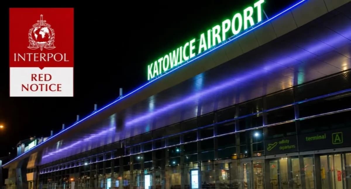 Zatrzymanie kobiety poszukiwanej przez wymiar sprawiedliwości na lotnisku