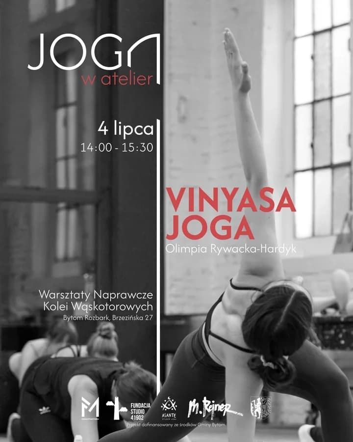 Joga wraca do atelier pod suwnicą. W Rozbarku znów połączą ruch i oddech