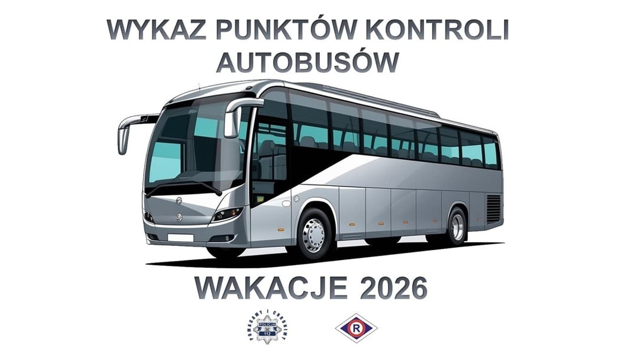 Bezpieczne wakacyjne wyjazdy. Gdzie znajdują się najbliższe punkty kontroli autobusów?