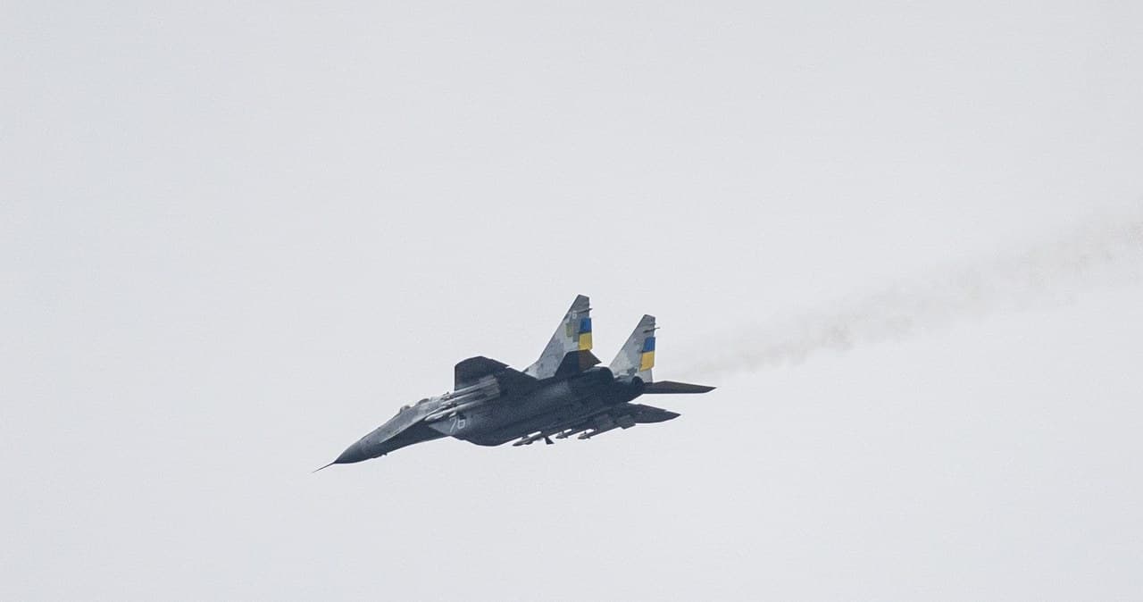 Katastrofa myśliwca MiG-29 w Ukrainie. "Potwierdzamy utratę"