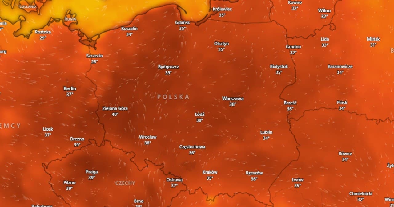 Padł historyczny rekord ciepła w Polsce. IMGW potwierdza