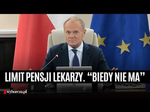 Limit wynagrodzeń lekarzy. Tusk: To jest chyba godna kwota