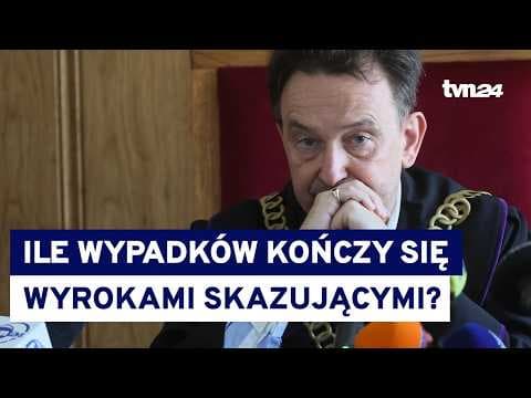 Surowy wyrok ma odstraszać. Ile wypadków kończy się wyrokami skazującymi?