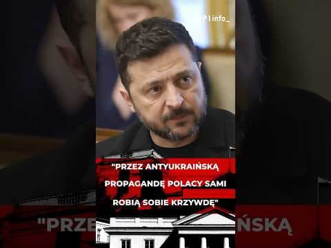 "Przez antyukraińską propagandę Polacy sami robią sobie krzywdę" #polityka #polska #ukraina #shorts