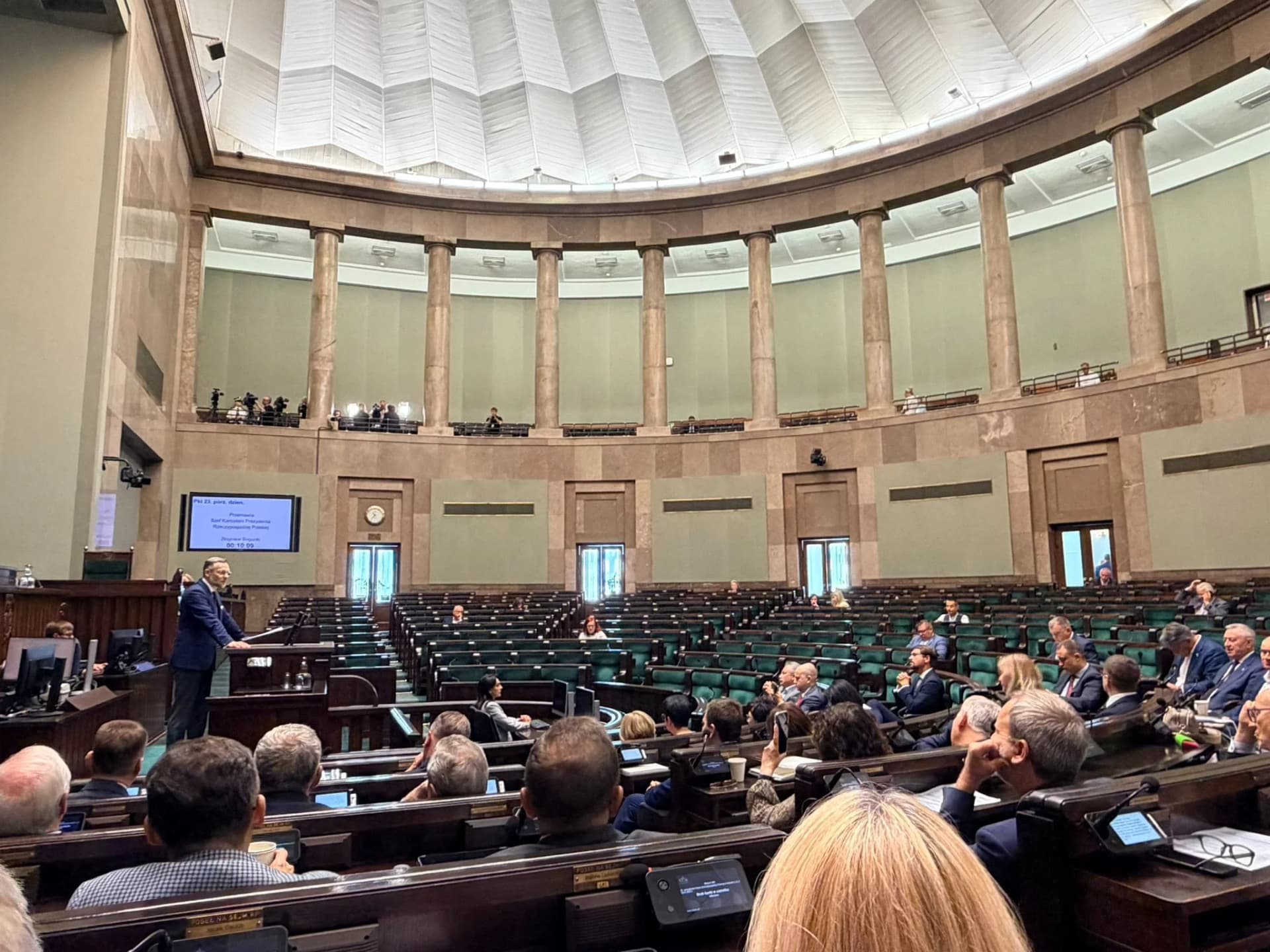 W Sejmie projekt dotyczący UPA. Posłowie koalicji wyszli z sali