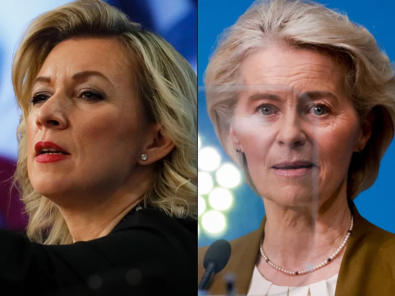 Zacharowa: Von der Leyen okazała się doskonałą kłamczuchą
