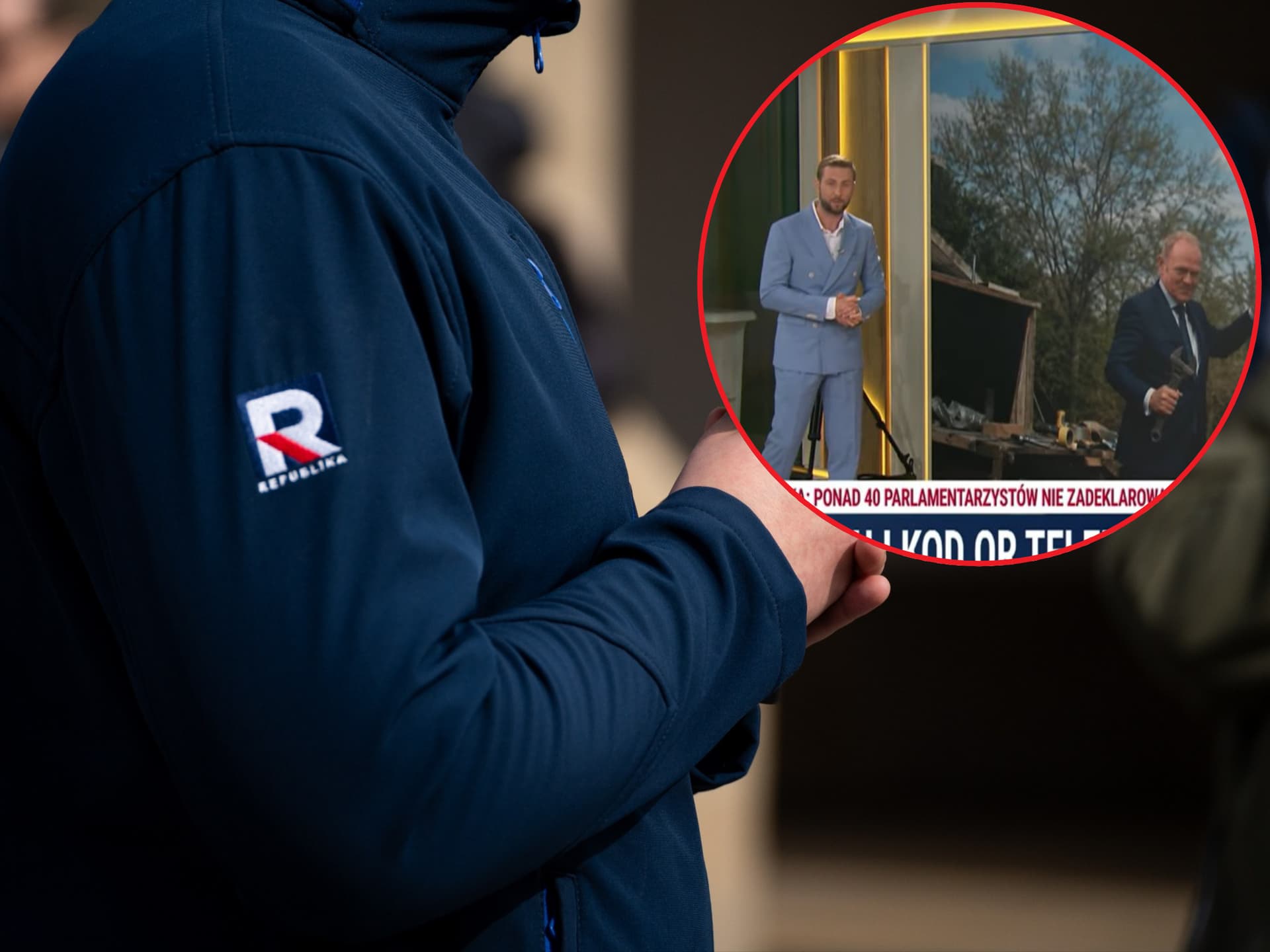 TV Republika przeszła samą siebie. Tak pokazano Donalda Tuska