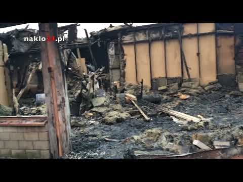 Ogień strawił praktycznie cały budynek