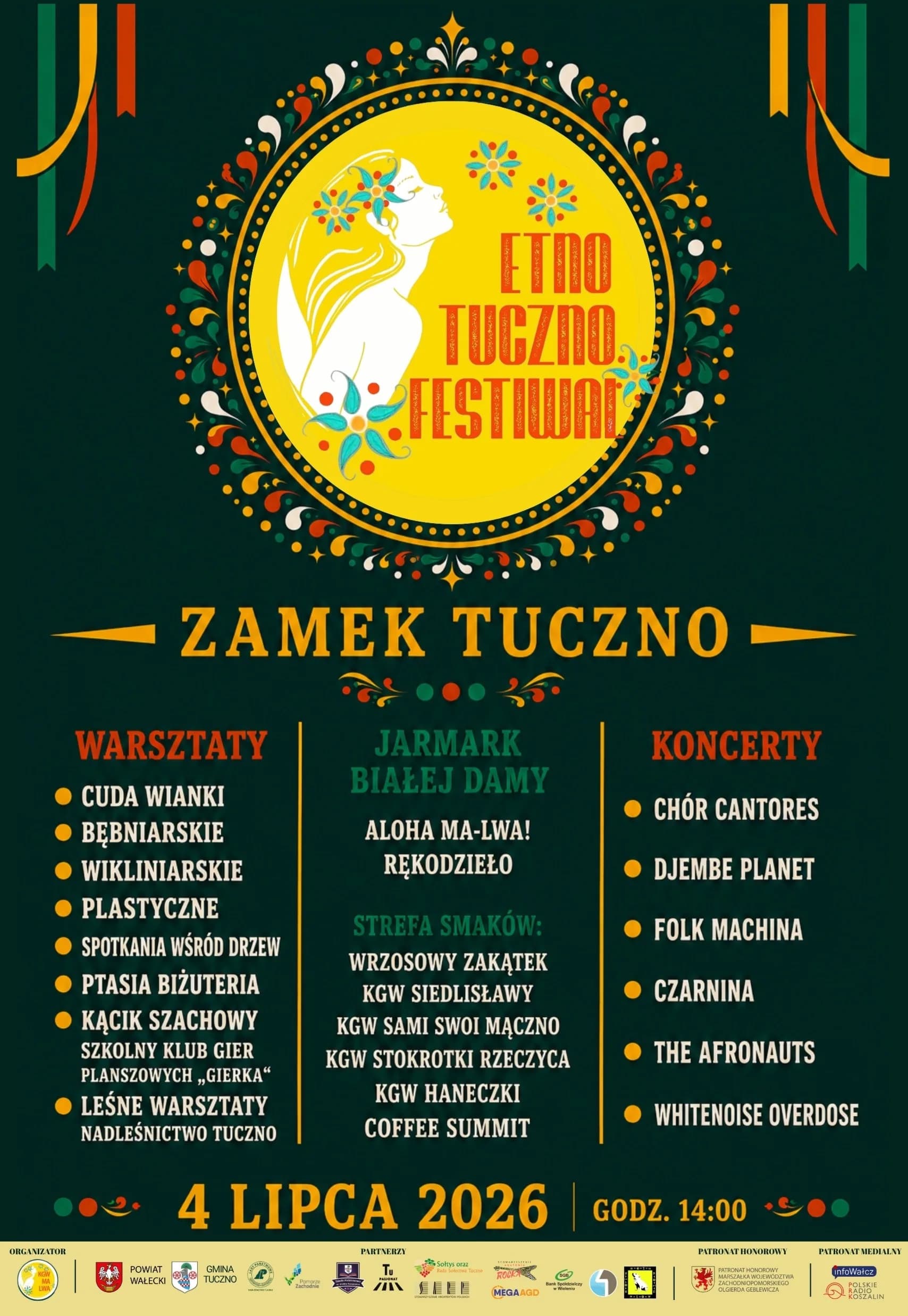 Biała Dama zaprasza na Etno Tuczno Festiwal