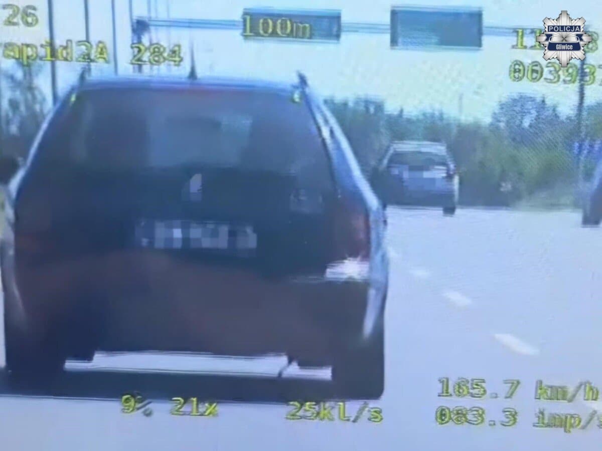 166 km/h po DTŚ. Spieszył się do dziewczyny