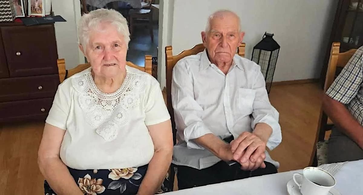 70 lat razem. Państwo Teresa i Jan Ziemnia…