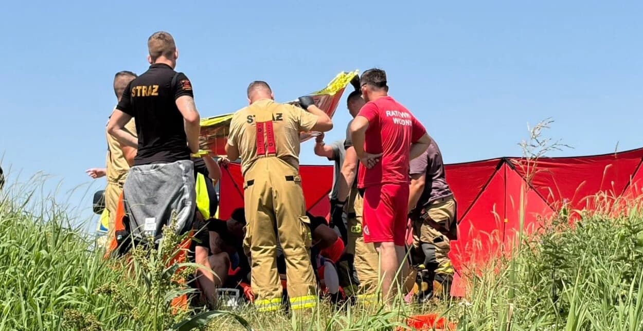 Tragedia nad Narwią. W rzece utopił się mężczyzna