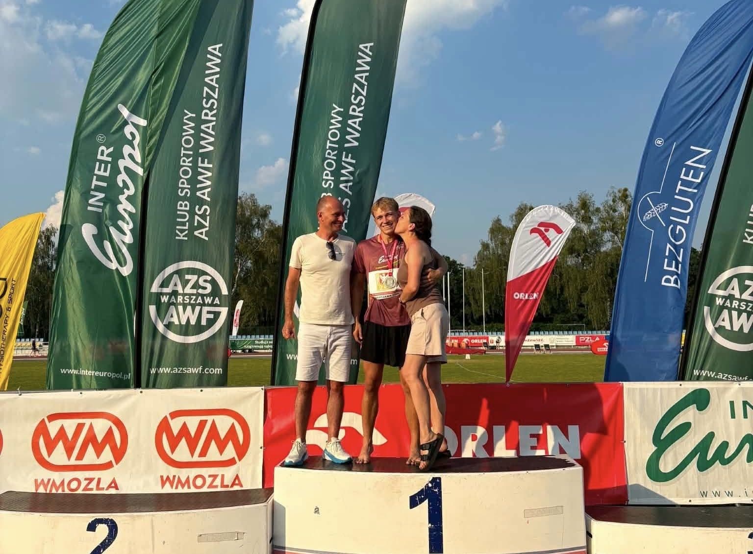 Damian Kuśmierek Wicemistrzem Polski U20 w dziesięcioboju!