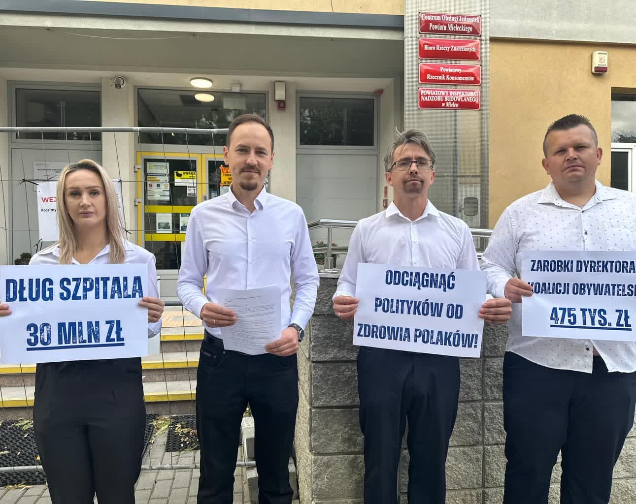 Mielec: Chcą odwołania dyrektora mieleckiego szpitala