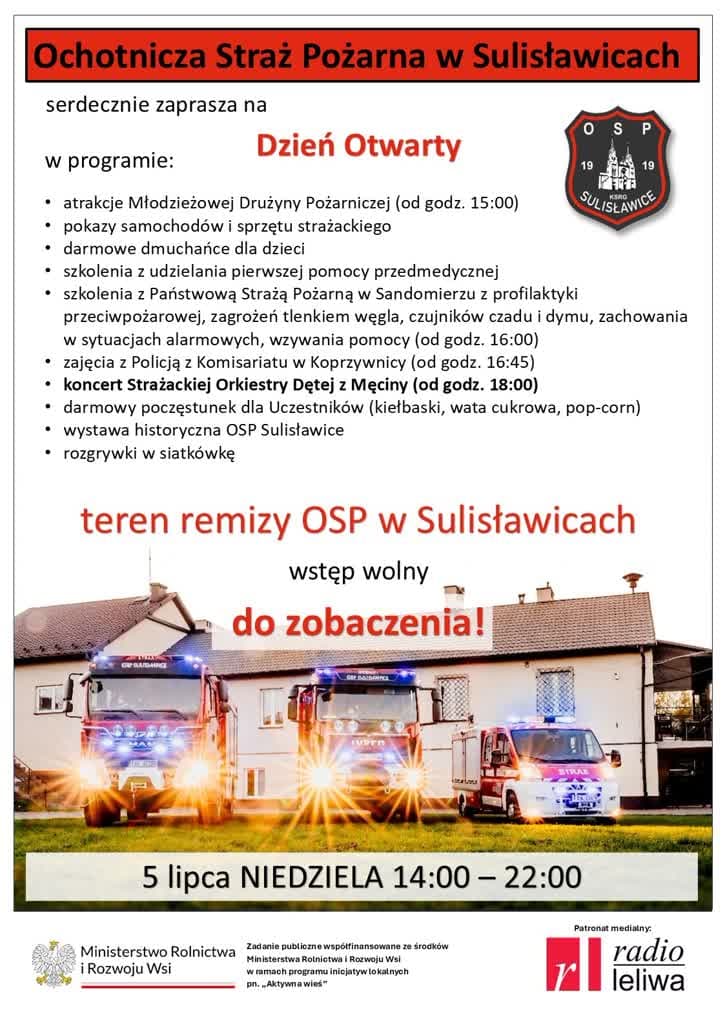 Sulisławice: Dzień Otwarty OSP