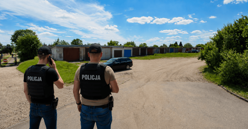 Intensywne działania policji w Drawsku Pomorskim. Mężczyzna został zatrzymany
