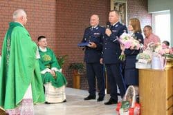 Pożegnanie odchodzącego na emeryturę ks. Kapelana Kazimierza Ziółkowskiego