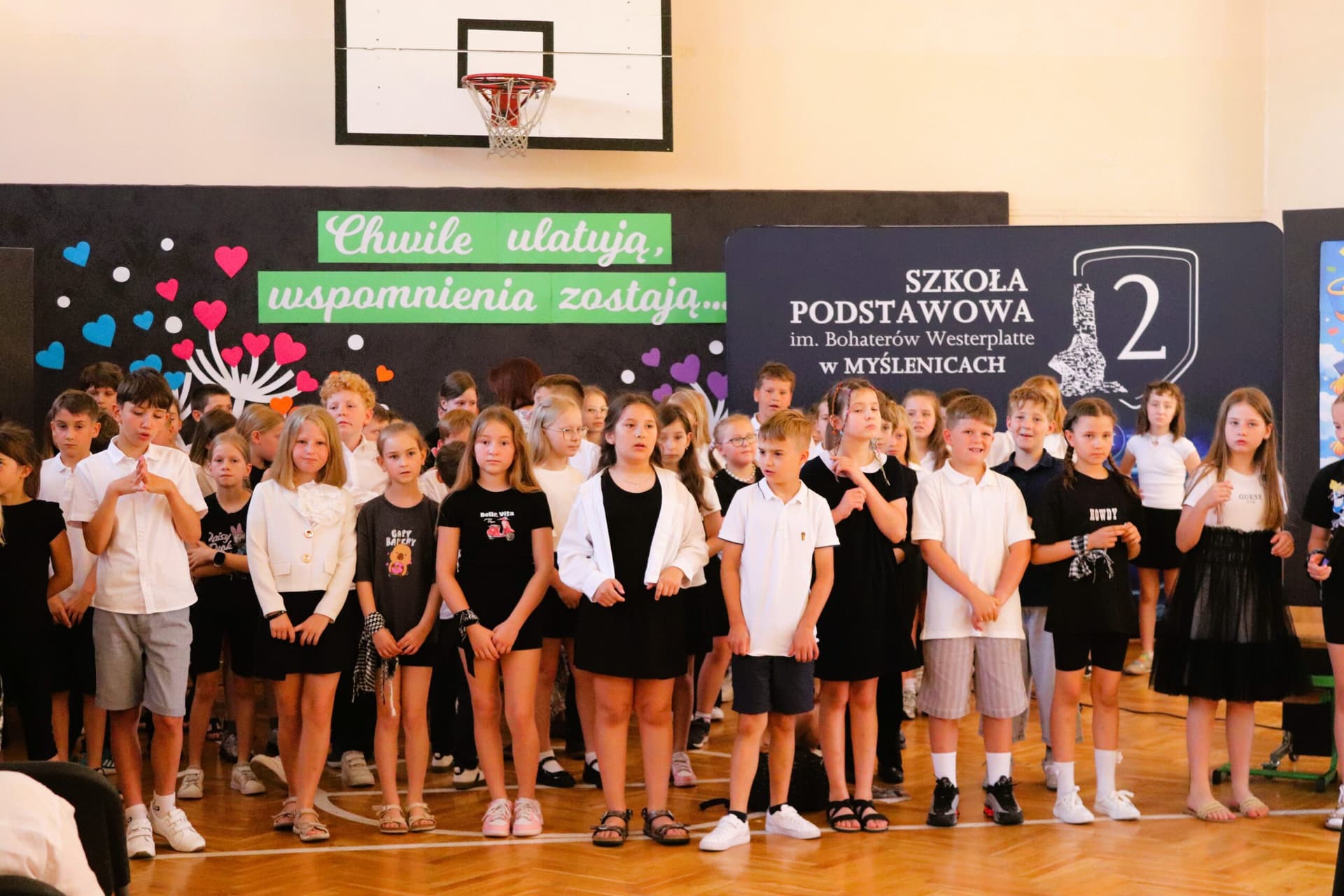 Uroczyste zakończenie roku szkolnego w Szkole Podstawowej nr 2 w Myślenicach