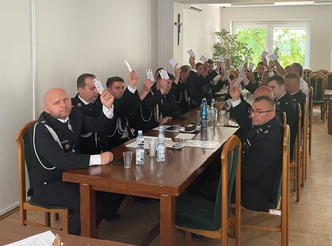 Nowe władze strażackie w Czosnowie