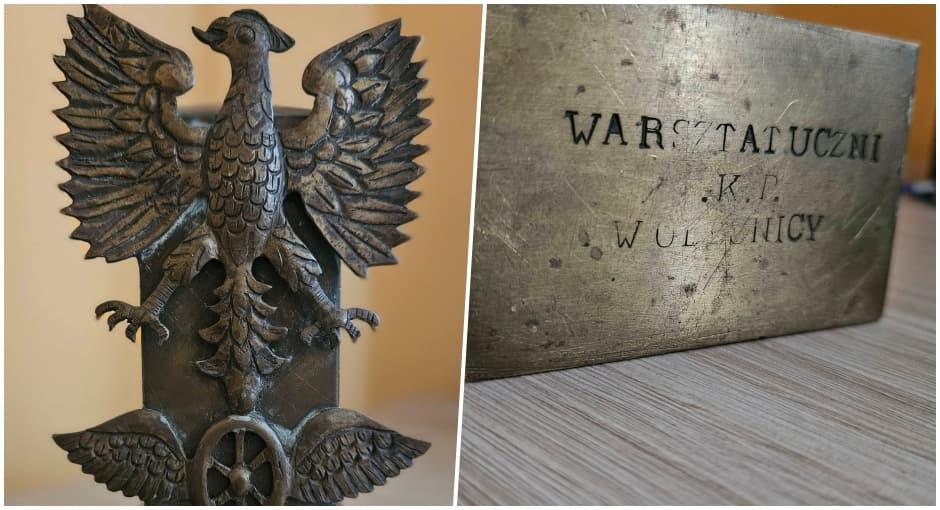Tajemnicza statuetka powróciła do domu. Znalezisko z oleśnickich warsztatów kolejowych