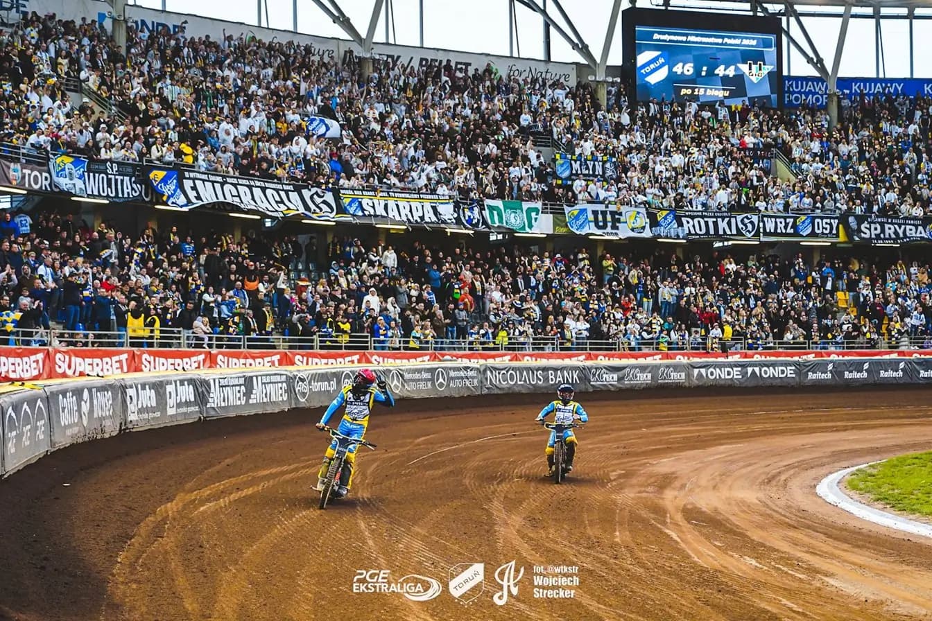 PRES Toruń podejmuje GKM Grudziądz. Hit 4. kolejki na Motoarenie. Znamy składy