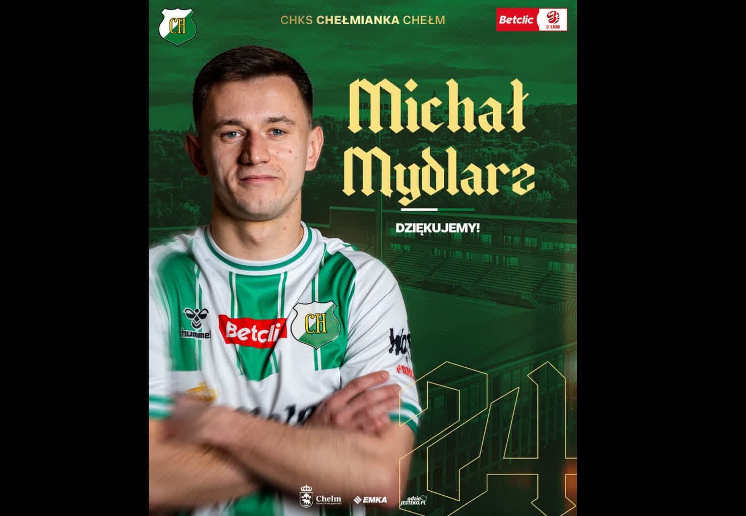 Michał Mydlarz odchodzi z Chełmianki