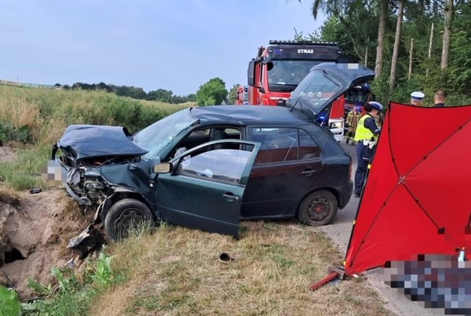 Śmiertelny wypadek w gminie Zakrzówek