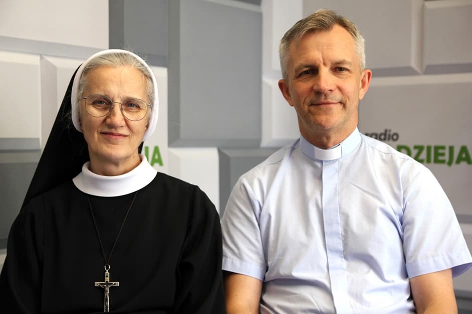 GD: S. Bonifacja Śliżewska i ks. Robert Sulich, Parafia WNMP w Ostrowi Maz.