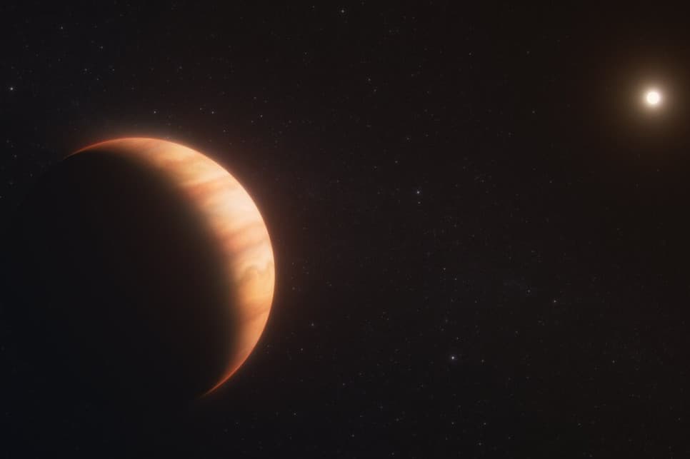Teleskop Webba zbadał składniki atmosfery egzoplanety WD 1856 b. Wykrył ślady metanu