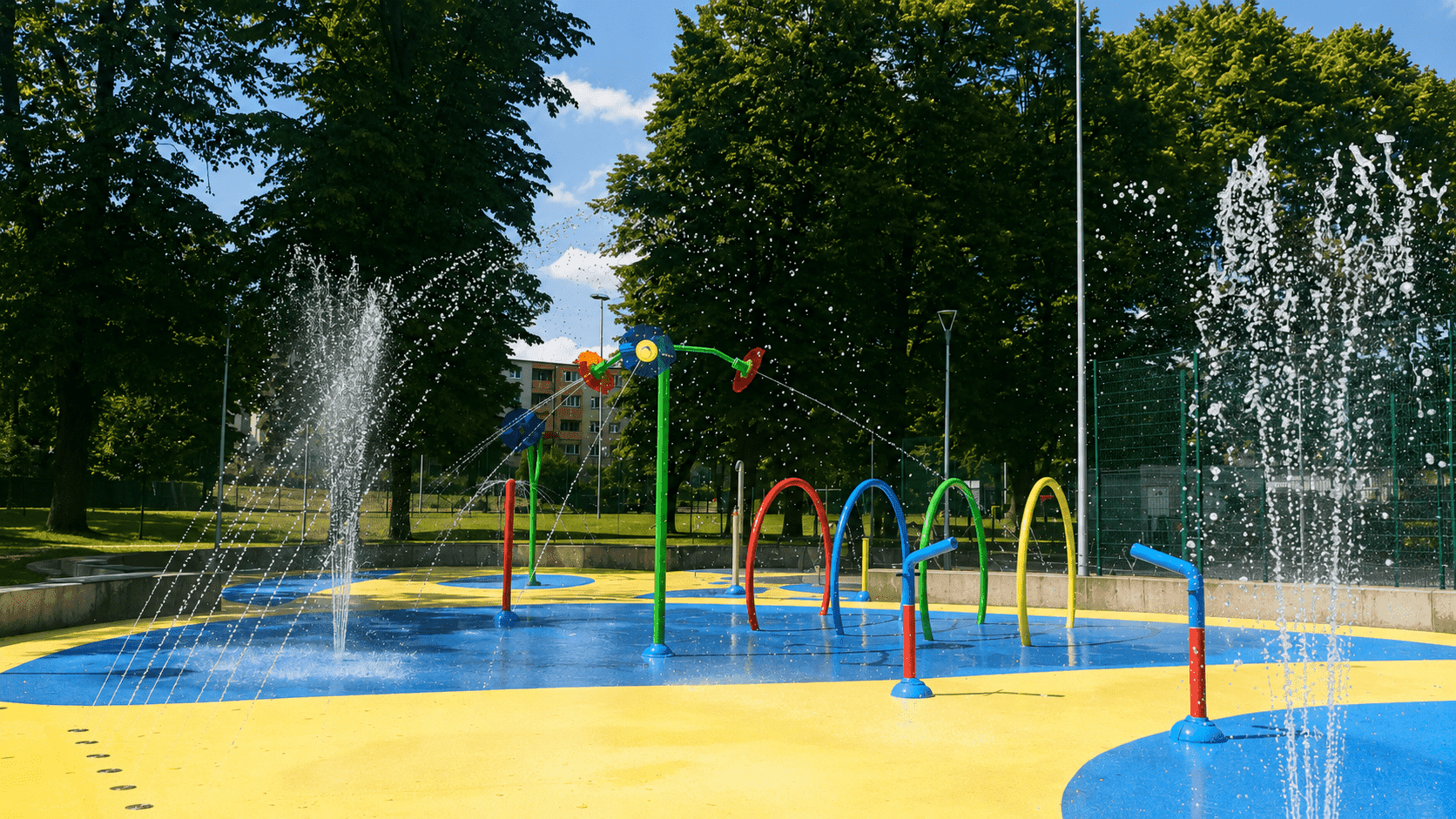 Ważny komunikat. Wodny Plac Zabaw Gliwicka w Katowicach zamknięty do odwołania