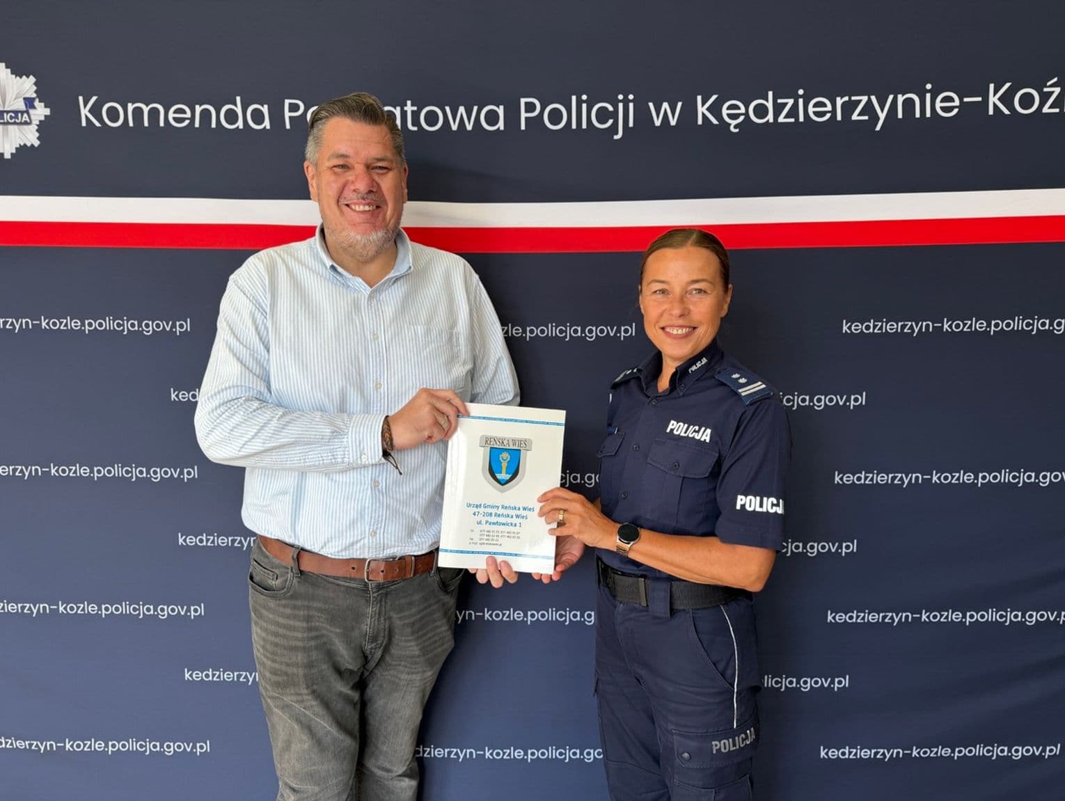 Więcej policjantów na terenie gminy Reńska Wieś. Chodzi o bezpieczeństwo w wakacje Data dodania artykułu: