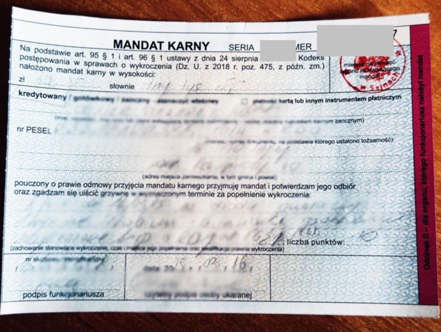 21-latek driftowanie zakończył dużym mandatem
