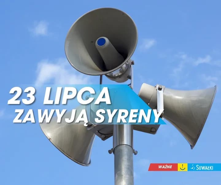 Syreny zabrzmią w Suwałkach. To będzie tylko ćwiczenie