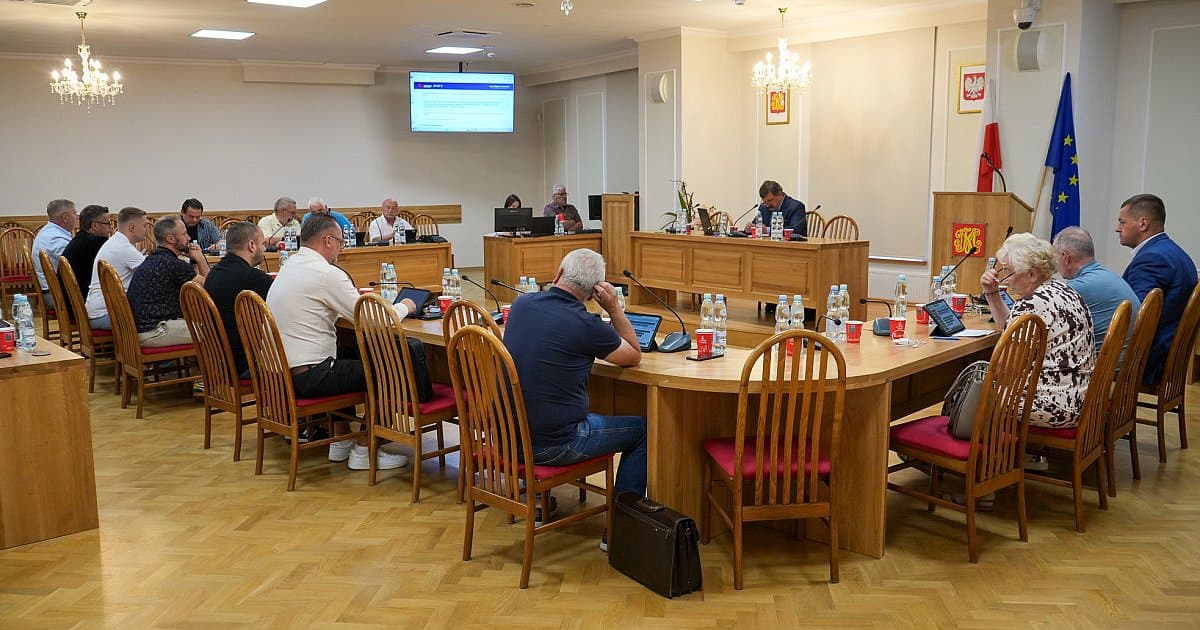 Sesja Rady Miejskiej w Końskich