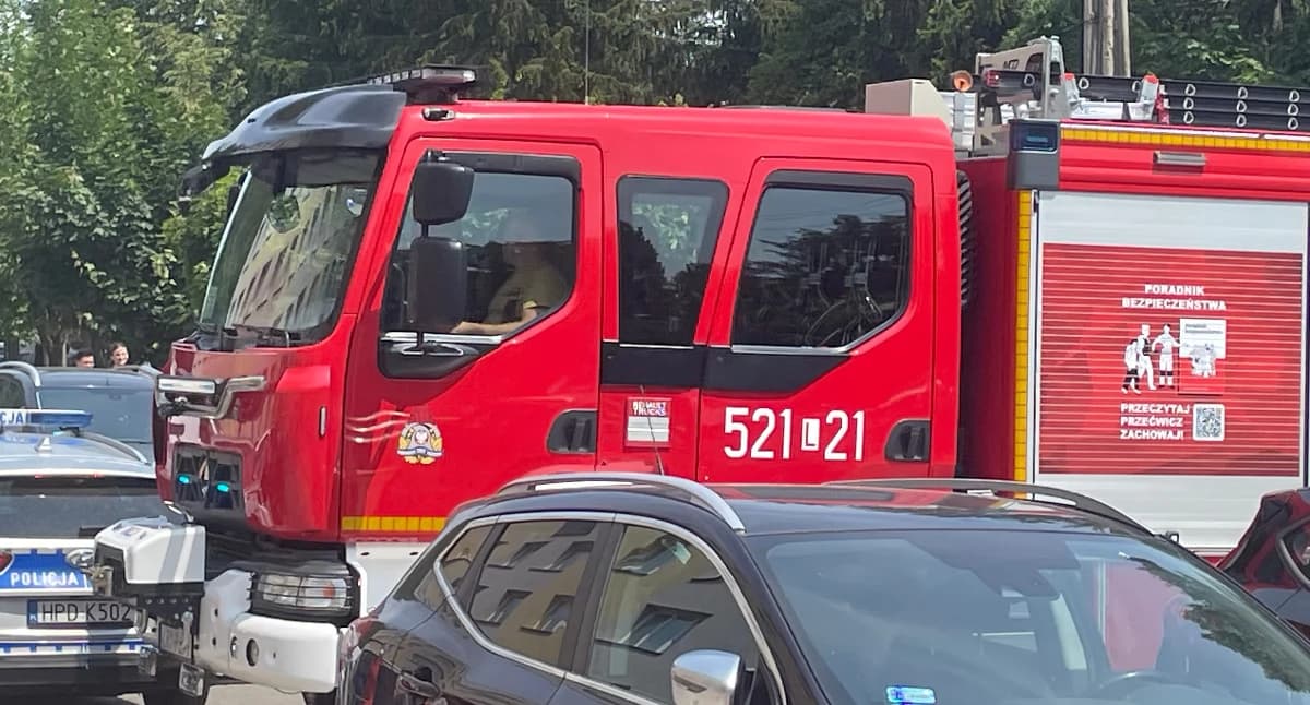 Zwarcie instalacji w Starostwie Powiatowym w Rykach. Urzędnicy ewakuowani