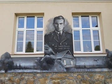 Nowy Mural: Ppłk Ludwik Marszałek „Zbroja”