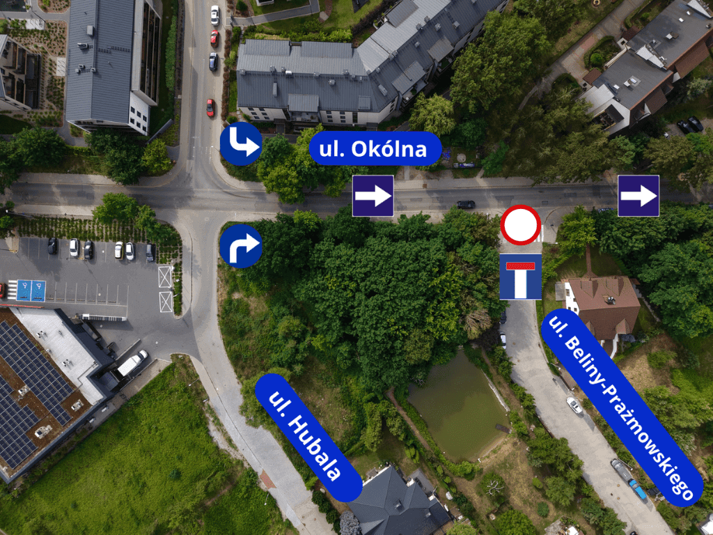 Toruń zamyka fragment Okólnej. Trwa remont ulicy