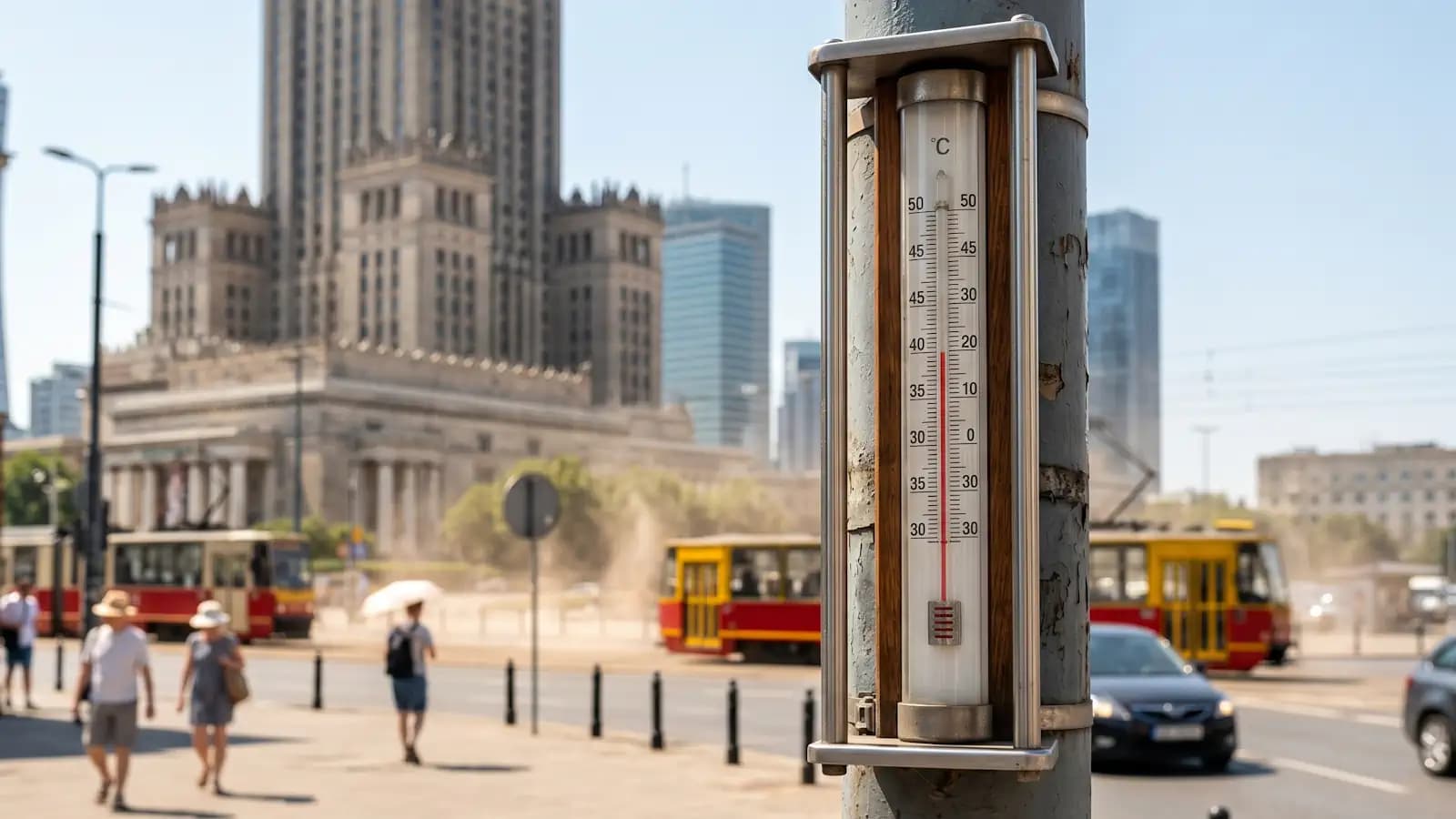Warszawa pobiła rekord ciepła z 1904 roku. To jeszcze nie koniec