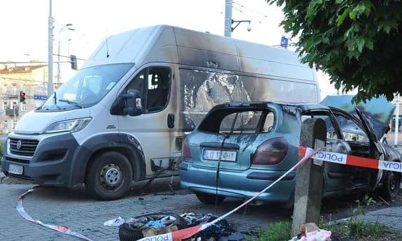 Dwaj mieszkańcy Lublina zatrzymani za podpalenia. Obaj przyznali się do winy