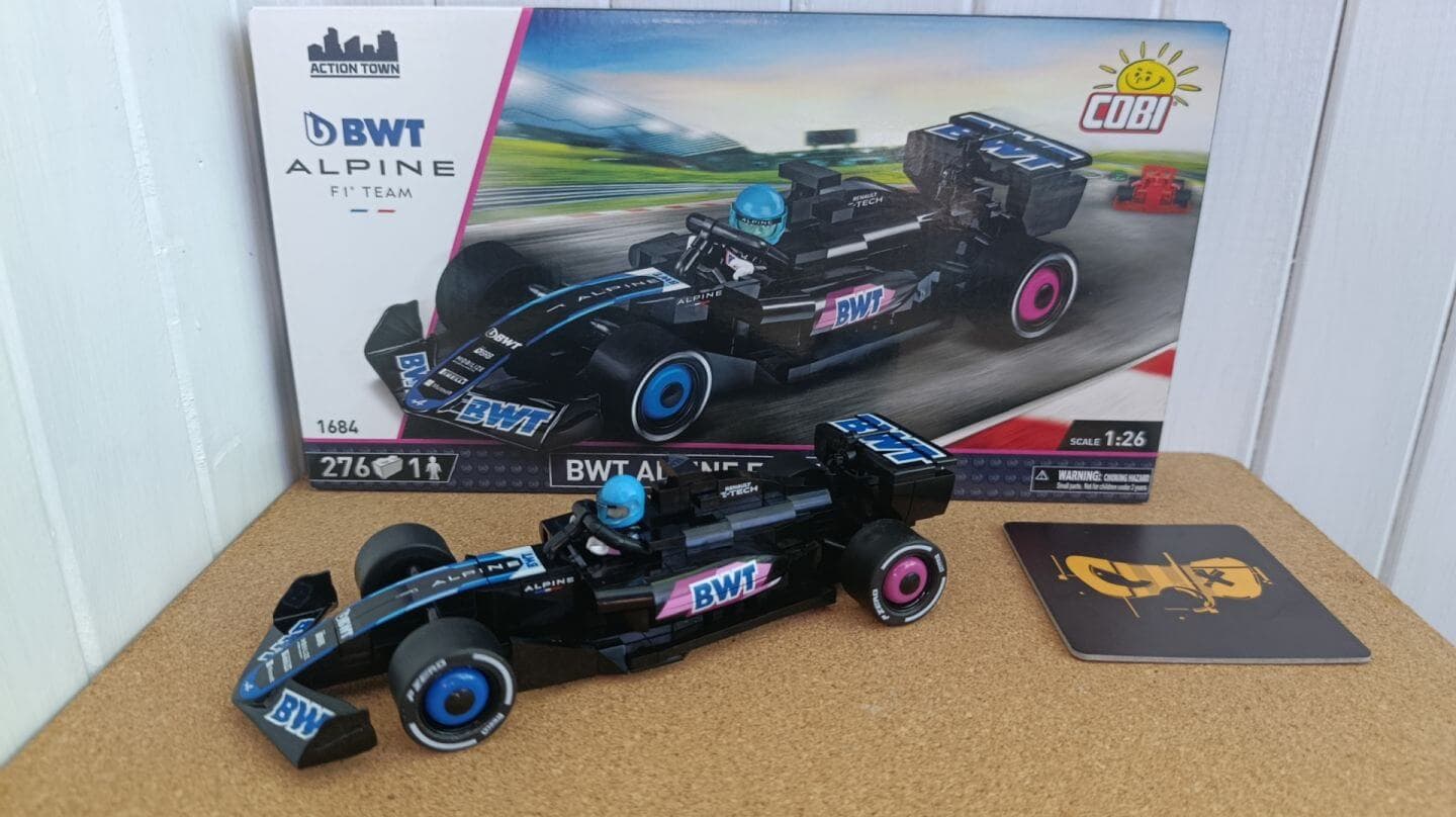 Recenzja zestawu klocków COBI BWT Alpine F1 Team Car
