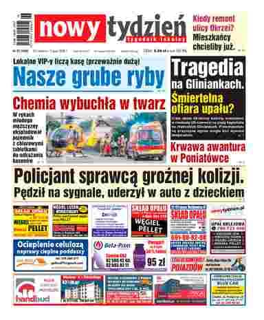 Nowy Tydzień. Tygodnik Lokalny Regionalne 4,80 zł z VAT 8%
