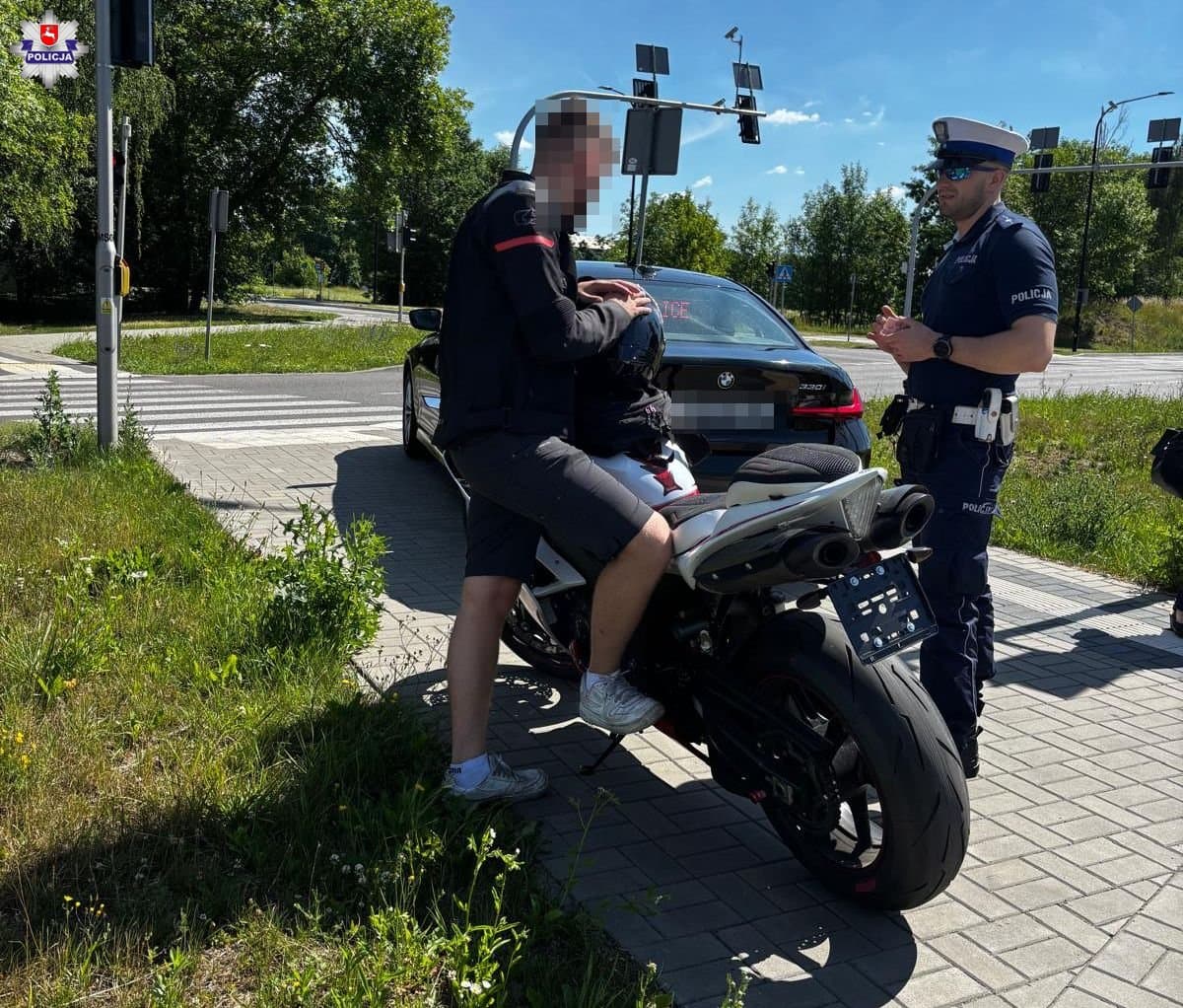 Wojewódzkie działania „Bezpieczny Jednoślad”. Policja kontroluje kierujących i apeluje o ostrożność