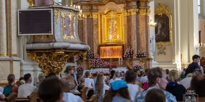 Szlakiem wiary, modlitwy i wdzięczności – pielgrzymi dotarli Różanegostoku